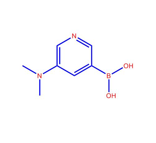 5-(二甲基氨基)吡啶-3-硼酸1018680-09-5