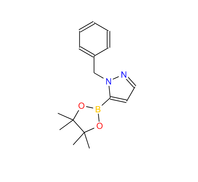 1-苄基-1H-吡唑-5-硼酸频哪醇酯