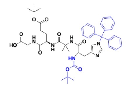 Boc-His(Trt)-Aib-Glu(OtBu)-Gly-OH