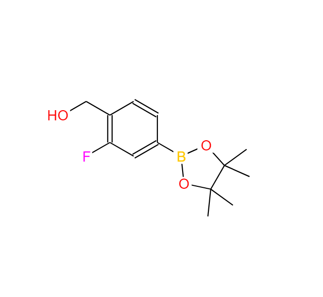 (2-氟-4-(4,4,5,5-四甲基-1,3,2-二氧杂硼杂环戊烷-2-基)苯基)甲醇
