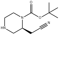 (2S)-2-(氰甲基)-1-哌嗪羧酸叔丁酯