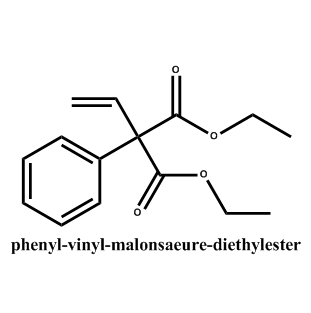 Phenyl-vinyl-malonsaeure-diaethylester；92582-17-7