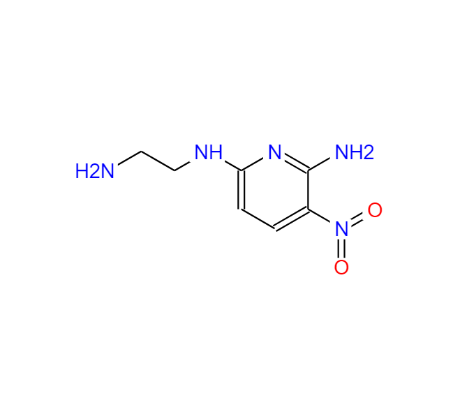 2,6-二氨基-N2-(2-氨乙基)-5-硝基吡啶