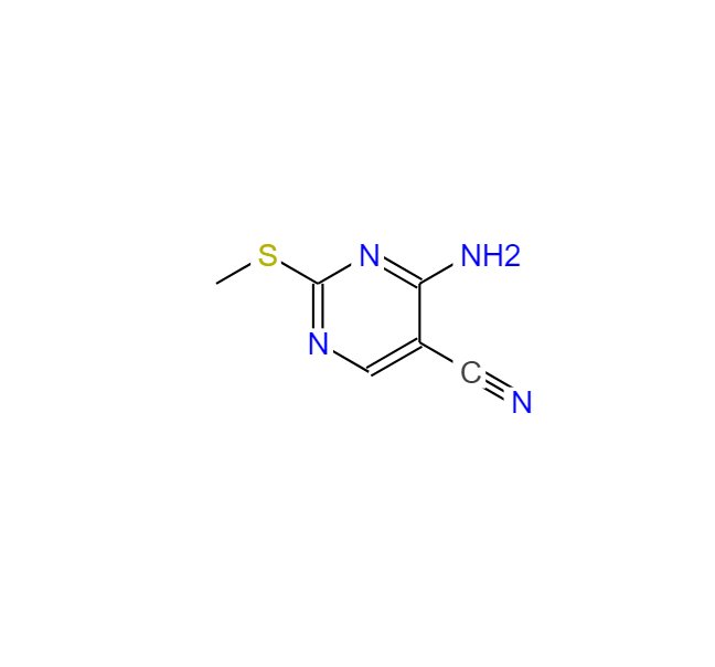 4-氨基-2-(甲基硫代)嘧啶-5-腈