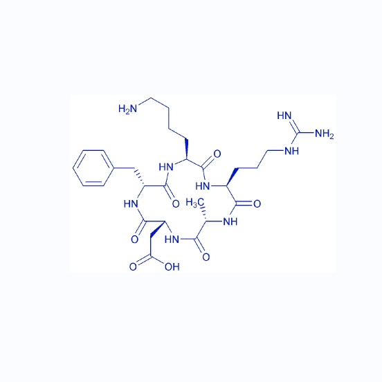 整合素配体多肽Cyclo(Arg-Ala-Asp-d-Phe-Lys）/756500-23-9/Cyclo(RADfK)