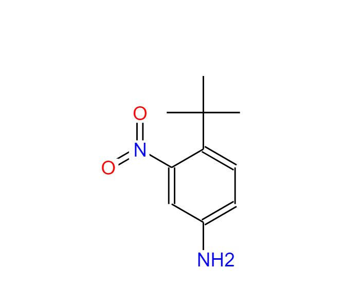 3-硝基-4-叔丁基苯胺