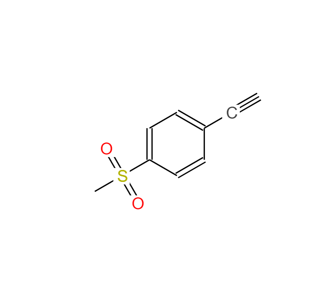 1-乙炔-4-(甲基磺酰基)-苯