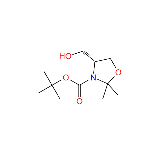 (R)-3-叔丁氧羰基-2,2-二甲基-4-羟甲基恶唑烷