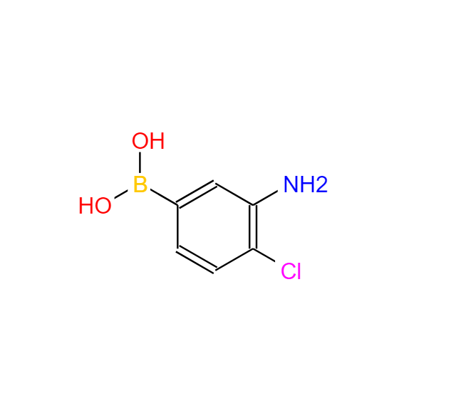 3-氨基-4-氯苯基硼酸盐酸盐