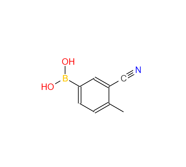 3-氰基-4-甲基苯硼酸