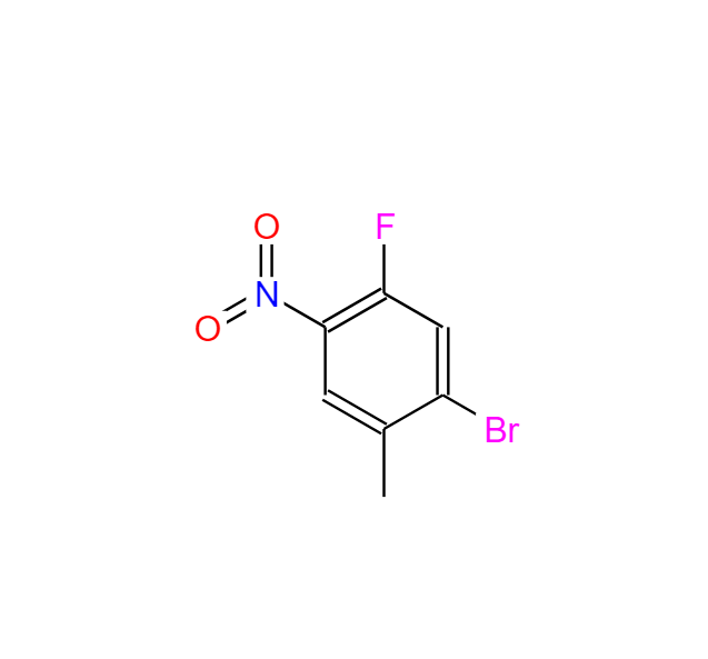 2-溴-4-氟-5-硝基甲苯