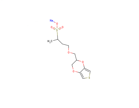 4-[(2,3-二氢噻吩并[3,4-b][1,4]二恶英-2-基)甲氧基]丁烷-2-磺酸钠(S-EDOT)