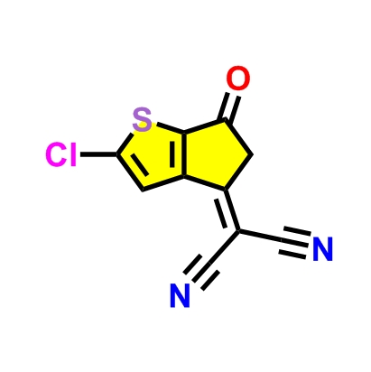 2-（2-氯-6-氧代-5,6-二氢-4H-环戊二烯[b]噻吩-4-亚基）丙二腈 ；2458113-93-2