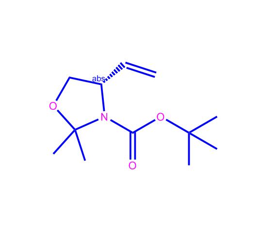 (S)-2,2-二甲基-4-乙烯基恶唑烷-3-羧酸叔丁酯133625-87-3