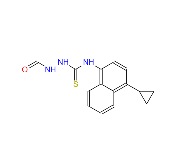 N-(4-环丙基-1-萘基)-2-甲酰基肼基硫代甲酰胺