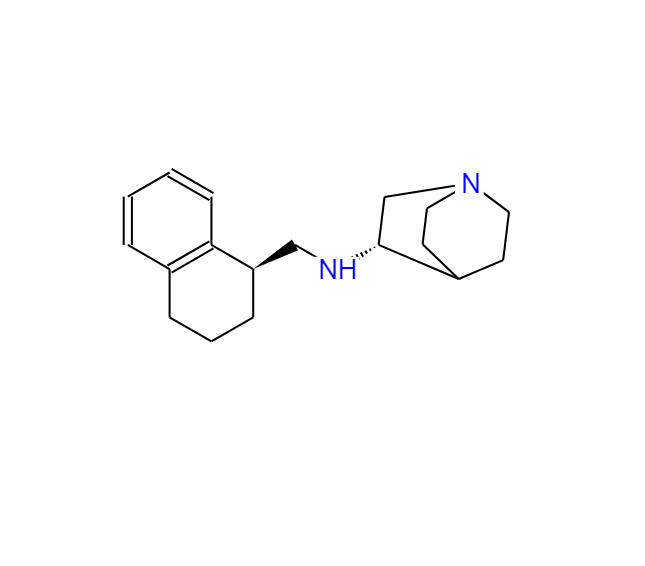 (3S)-N-[[(1S)-1,2,3,4-四氢-1-萘基]甲基]-1-氮杂双环[2.2.2]辛烷-3-胺