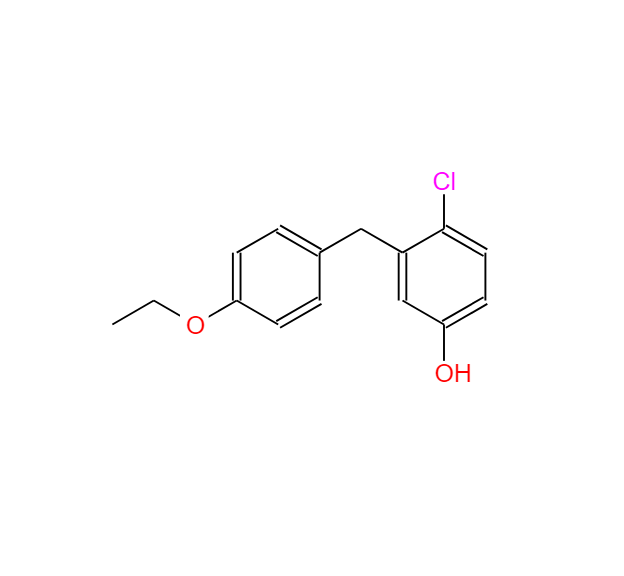 4-氯-3-(4-乙氧基苄基)苯酚