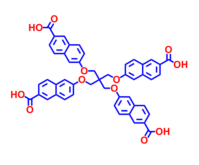 2-Naphthjavascript:void(0)alenecarboxylic acid, 6,6'-[[2,2-bis[[(6-carboxy-2-naphthalenyl)oxy]methyl