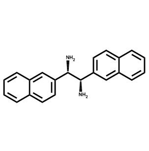 (1S,2S)-1,2-二(萘-2-基)乙烷-1,2-二胺；220665-51-0