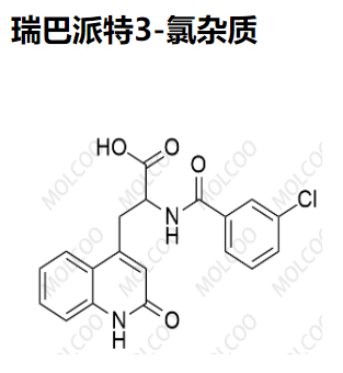 瑞巴派特3-氯杂质   90098-05-8  C19H15ClN2O4 