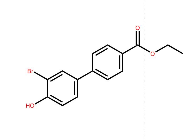 乙基 3-溴-4-羟基-[1,1-二联苯]-4-甲酸基酯895542-84-4