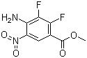 CAS 登录号：284030-58-6, 4-氨基-2,3-二氟-5-硝基苯甲酸甲酯