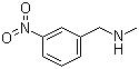 CAS 登录号：19499-61-7, N-甲基-3-硝基苄胺, N-甲基-N-(3-硝基苄基)胺