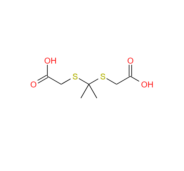 2,2'-[丙烷-2,2-二基双(硫代)]二乙酸