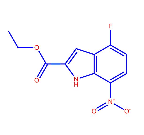 4-氟-7-硝基-1H-吲哚-2-羧酸乙酯913287-14-6