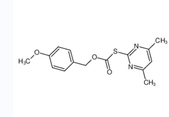 对甲氧基苯基 S-(4,6-二甲基嘧啶-2-基)硫代碳酸酯	