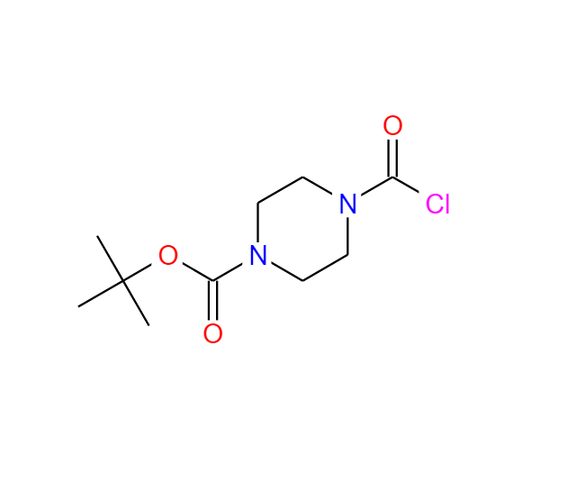 4-BOC-1-哌嗪甲酰氯