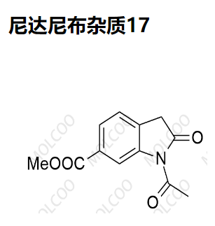 尼达尼布杂质17   676326-36-6   C12H11NO4 