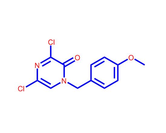 1-(4-甲氧基苄基)-3,5-二氯吡嗪-2(1H)-酮393860-82-7