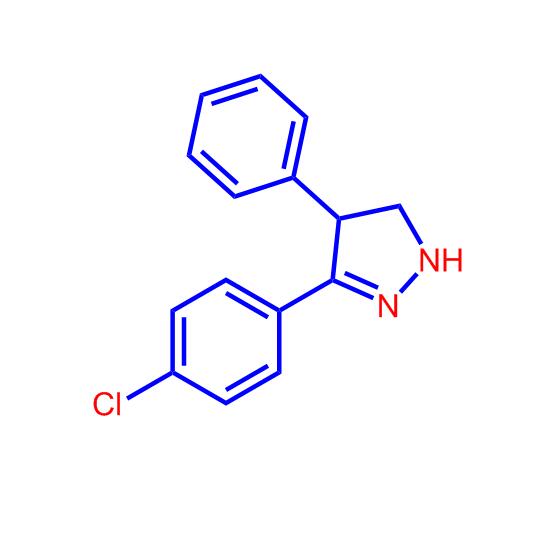 3-(4-氯苯基)-4- 苯基-4,5-二氢-1H-吡唑59074-26-9