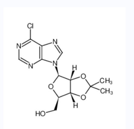 6-氯-9-beta-D-(2,3-异亚丙基)呋喃核糖基嘌呤	