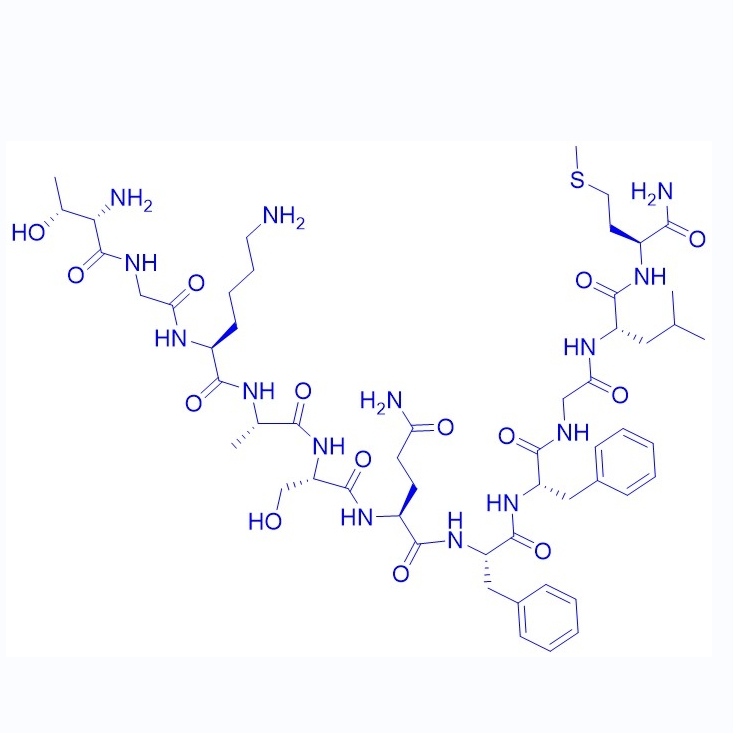 完全激动剂多肽TGKASQFFGLM-NH2/491851-53-7/Hemokinin1(human)