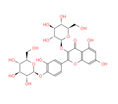 槲皮素3,4'-二葡糖苷