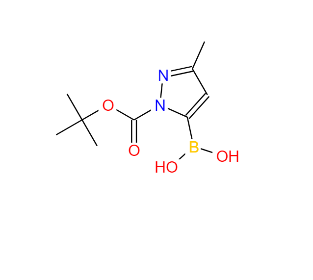 1-(叔丁氧羰基)-3-甲基吡唑-5-硼酸