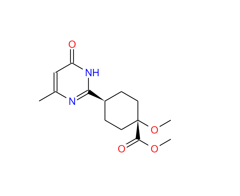 甲基(1R,4R)-4-(4-羟基-6-甲基嘧啶-2-基)-1-甲氧基环己烷-1-羧酸酯