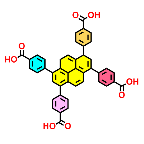 1,3,6,8-四(4-羧基苯)芘 ；933047-52-0