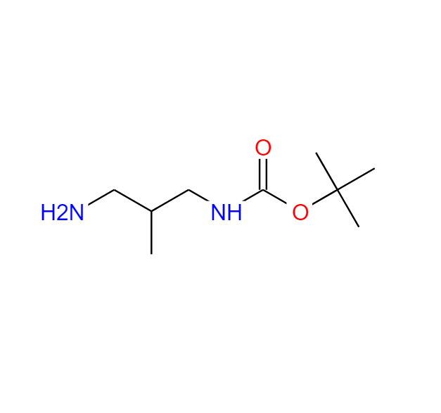 	N-(叔丁氧羰基)-2-甲基-1,3-二氨基丙烷