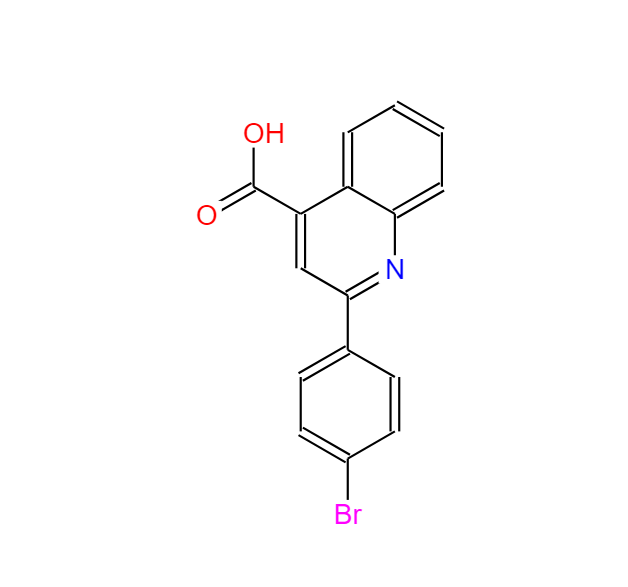 2-(4-溴-苯基)-喹啉-4-羧酸