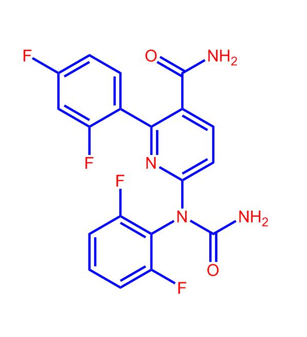 6-[(氨基羰基)(2,6-二氟苯基)氨基]-2-(2,4-二氟苯基)-3-吡啶甲酰胺745833-23-2