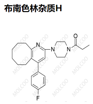 布南色林杂质H   C24H30FN3O 