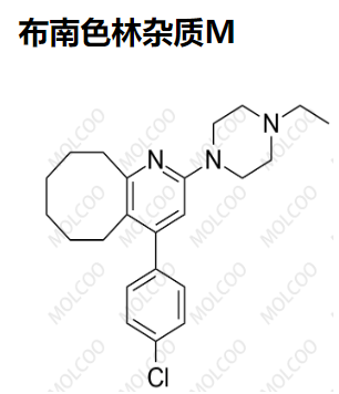 布南色林杂质M   C23H30ClN3 