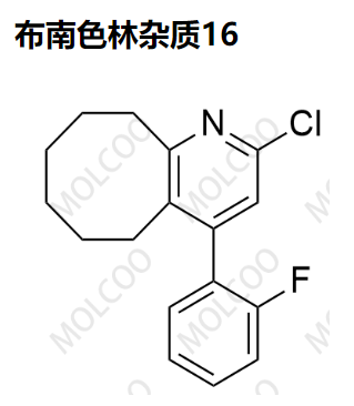 布南色林杂质16   C17H17ClFN 