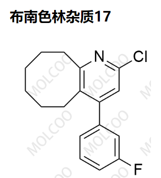 布南色林杂质17  C17H17ClFN 