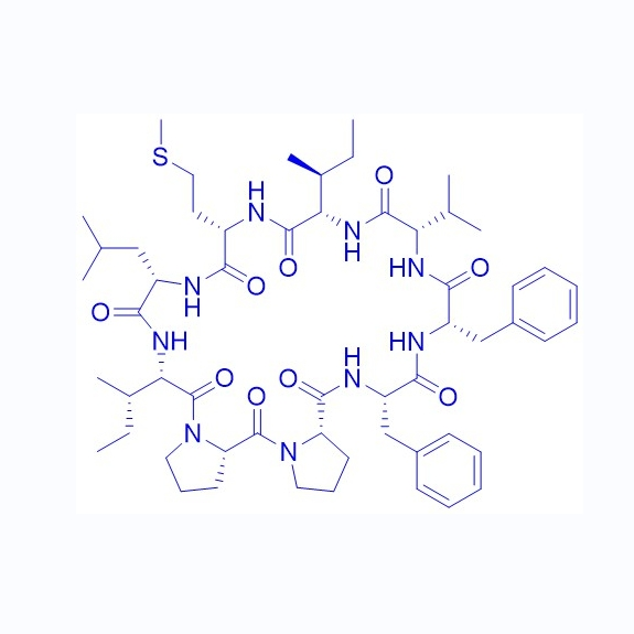 免疫抑制活性多肽Cyclolinopeptide B/193139-41-2/Cyclolinopeptide B