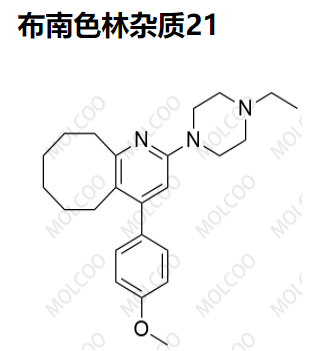 布南色林杂质21   132810-93-6  C24H33N3O 