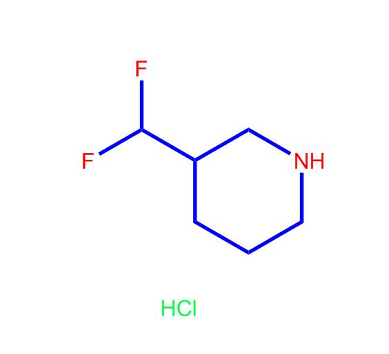3-（二氟甲基）哌啶盐酸盐1427455-16-0